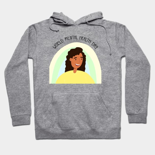 World mental health day Hoodie by PRINT-LAND